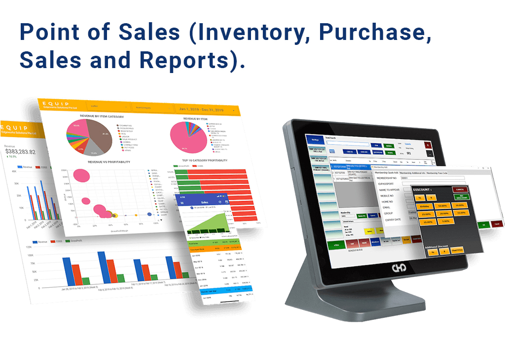 Point of Sales (Inventory, Purchase, Sales and Reports).